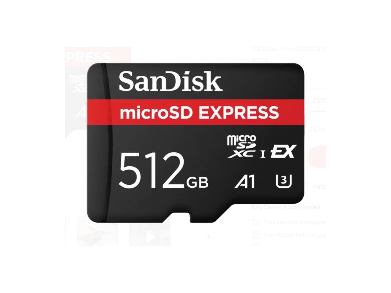 Gaming Console Box - SANDISK Scheda microSD Express da 512GB