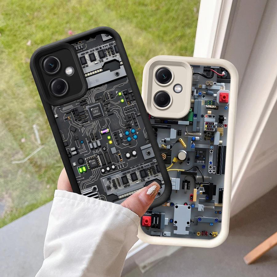 Gaming Console In Phone - Cover per Telefono con Motivo Console