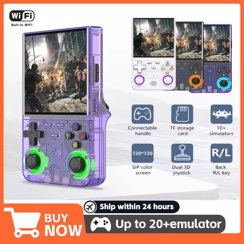 Gaming Console R36 - Console per videogiochi portatile ultra retrò