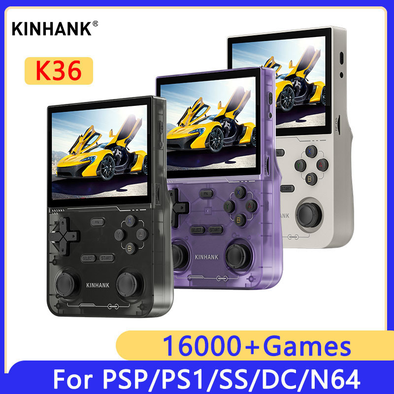 Gaming Console R36 - KINHANK K36 Console per videogiochi portatile