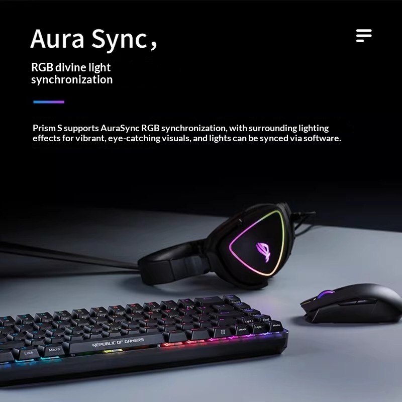 Cuffie da Gaming ROG Prism Leg - Gaming Headset Wired recensione e prezzo