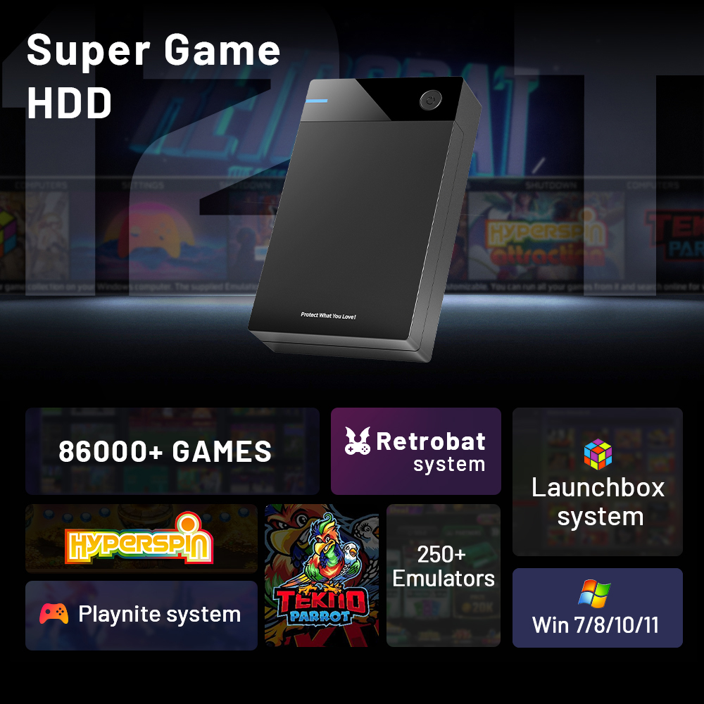 HDD da gioco da 12 TB con Hype - Gaming Console With Gta recensione e prezzo