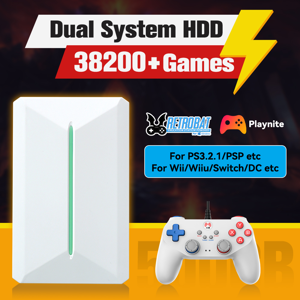 Retrobat&Playnite System HDD C - Gaming Console Box recensione e prezzo
