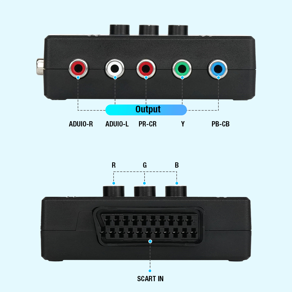 Convertitore da RGBS VGA a Com - Gaming Console Video recensione e prezzo